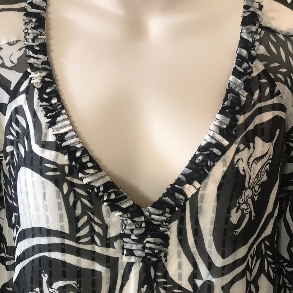 Diane Von Furstenburg blouse - Picture 4 of 8